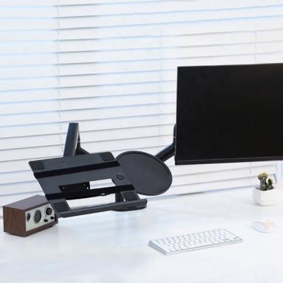 China Aluminnum Molding Ergonomic Height Adjustable Other Computer Accessories Aluminum Alloy Laptop Stand Holder and LCD Monitor Arm for sale