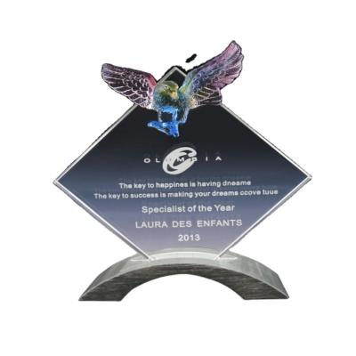 China Customized Europe Best Seller New Product Acrylic Trophy for sale