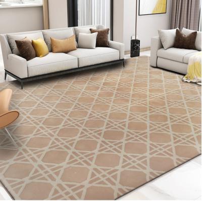 China Anti-slip Nordic Style Design New Zealand Wool Soft Rug And Area Rug For Living Room for sale