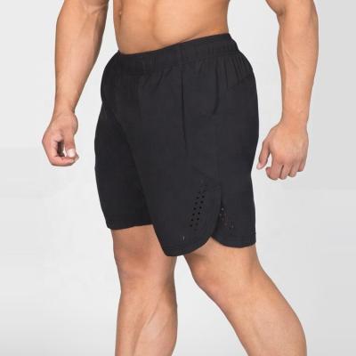 China 2021 New Coming OEM High Quality Custom Anti-wrinkle Men's Gym Fit Dry Workout Sweat Shorts With Pockets for sale