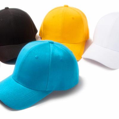 China breathable & HBC Waterproof Custom Logo Promotional Ready To Ship Plain White Solid Color Unisex Black Backless Fitted Baseball Cap for sale