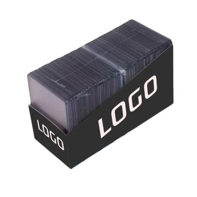 China 100% Eco-friendly Wholesale 3x4 Toploader PVC Custom Card Holders for sale