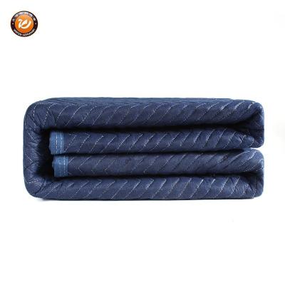 China Disposable Economy recycled  72x80 Rectangular moving packing blankets Protection Blankets for sale