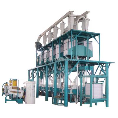 China High Standard Wheat Grain Flour Machinery Corn Processing Plant Complete Corn Flour Production Line for sale