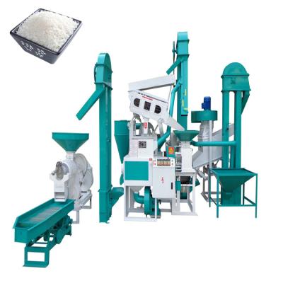 China Easy Operation Domestic Rice Mill Production Line Grain Processing Machinery With Price for sale