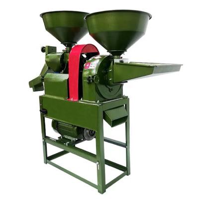 China Easy Operation Home Use Automatic Corn Combined Mini Millet Paddy Wheat Flour Rice Mill Machine for sale