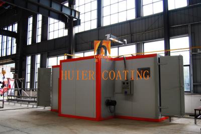 China 24KW Industrial Powder Coating Oven Double Sided Double Door Type L8500*W2800*H3200mm for sale