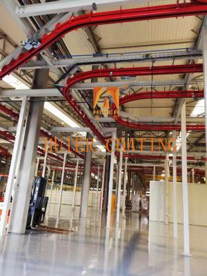 China Sound Dampening Steel Made Hanging Monorail System For Smooth Transportation Of Products for sale