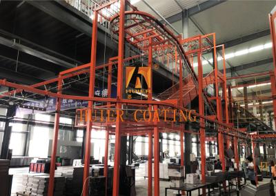 China PLC Controlled Heavy Duty Steel Hanging Conveyor System Chain System for sale