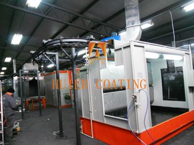 China Electrostatic Spray Coating Line With Extended Operation And Paint Utilization for sale