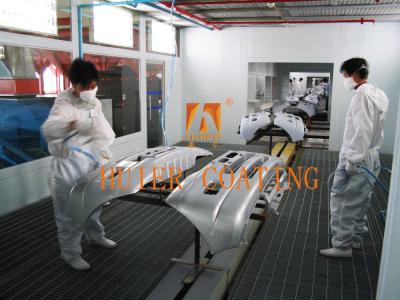 China Efficiency Electrostatic Painting Line High Voltage Spray Guns With 60%+ Paint Utilization for sale