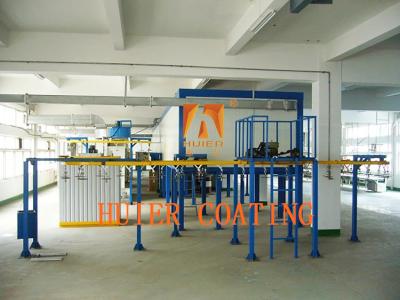 China Automatic Electrostatic Powder Coating Line E Coating Line With 16 Injectors And Corrosion Resistance for sale