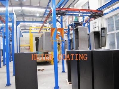 China 16 PCS Automatic Standard Electric Powder Coating System With 12000 Gauss Magnetic Field Strength for sale