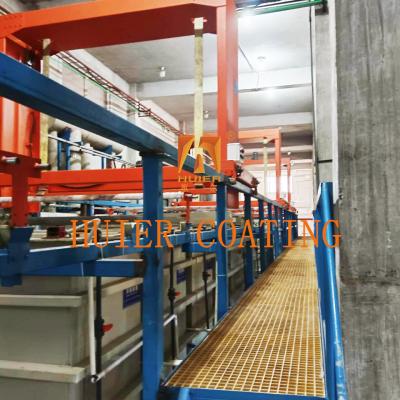 China Stainless Steel Electric Heating Oxydation Electroplating Production Line Customized for sale