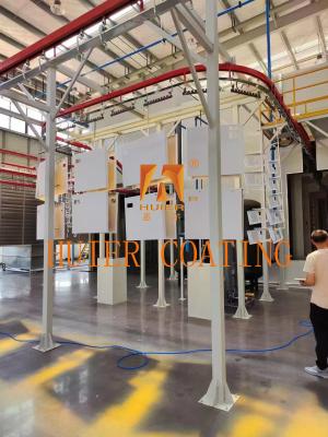 China Automatic Intelligent Powder Coating Production Line for sale