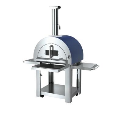 China Stainless Steel Adjustable Commercial Outdoor Wood Height Pizza Burning Oven for sale