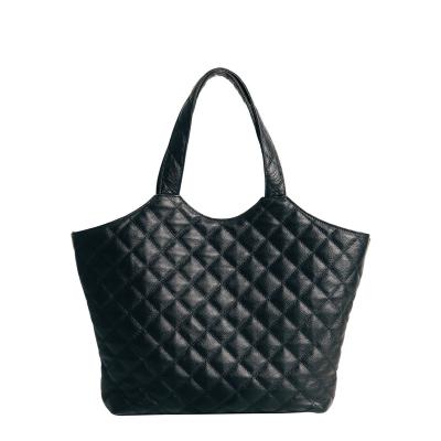 China 2023 Logo Shopping Bag Gaby Quilted Lambskin Large Capacity Women's Custom Made High Quality Lady Casual Tote Bag for sale