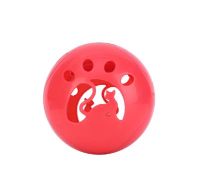 China New Design Viable Pet Cat Interactive Toy Balls Cat Playing Toys LED Flash Ball Toys Cat Chasing Playing Funny Fun Roll Balls for sale