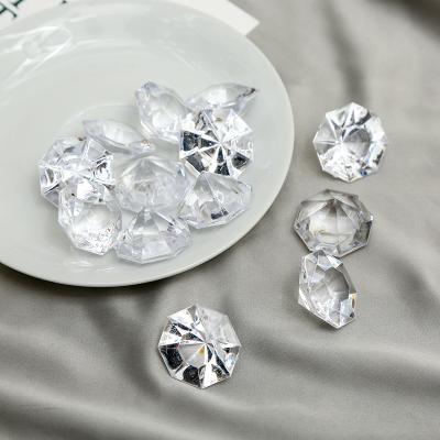 China Weeding clear acrylic crystal diamond 2020 festival table centerpiece decoration acrylic diamond for sale