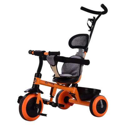 China Ride On Toy Kids Tricycle 3 Wheel Ride On Tricycle Stroller With Push Handle for sale