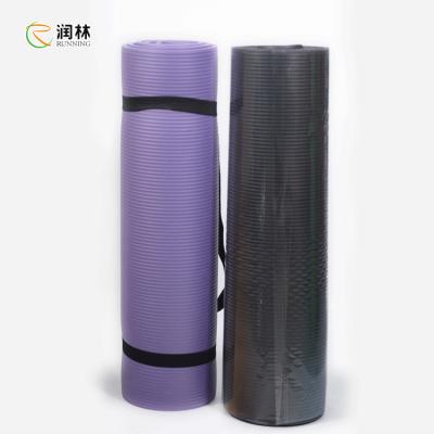 China cor da camada 1 de Mat With Carry Strap do exercício de 10mm única à venda