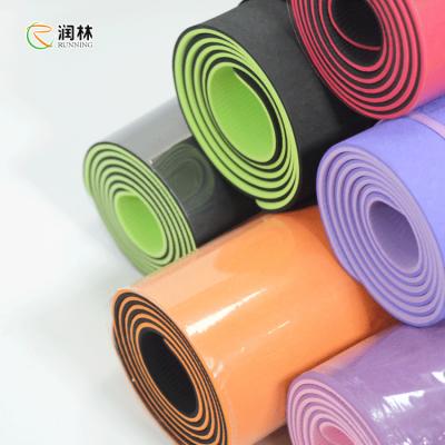 China Sistema de Mats For Gym Body Alignment da ioga da aptidão do TPE 4mm à venda