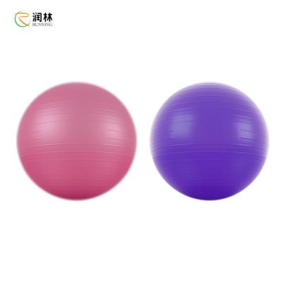 China Bola não tóxica do exercício de Pilates, bola da ioga da fisioterapia 55cm à venda