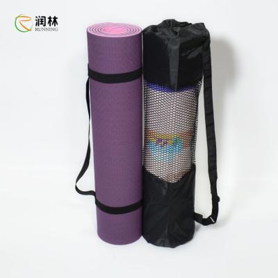 China O GV certificou confortável super de Mat With Carrying Bag da ioga de 8mm à venda