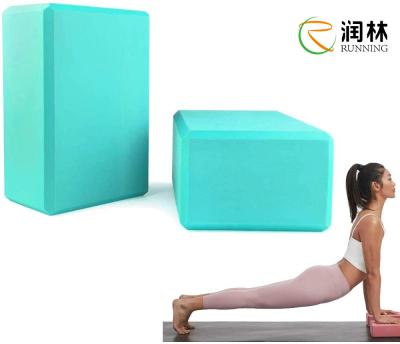 China O deslizamento macio de EVA Foam Yoga Bricks Anti de 2 blocos fornece a estabilidade e o equilíbrio à venda