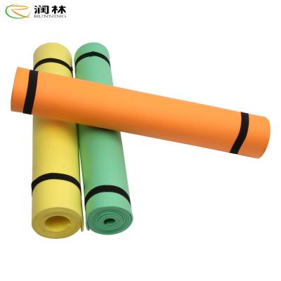 China Aptidão EVA Foam Anti Slip Yoga Mat Roll Up Exercise Mat da casa para homens das mulheres à venda