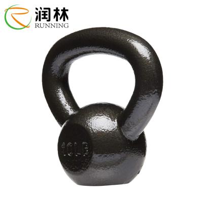 China Ballistic Exercise Enamel Finish Cast Iron Kettlebell For Core Strength for sale