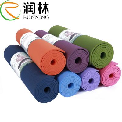 China Ioga colorida Mat Roller With Custom Printed da aptidão do PVC à venda