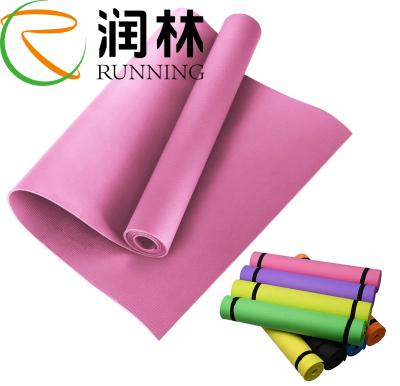 China Casa da ginástica de EVA Yoga Mat Anti Tear que treina cores do dobro de Eco à venda