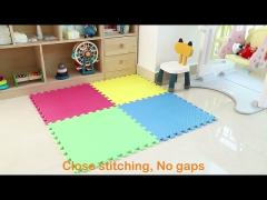 Puzzle Exercise Gym Floor Mat Foam Interlocking 60*60 Cm