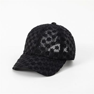 China Best Selling Bud Silk Flowers Embroidery Panels COMMON out of door Baseball Sports Cap Trucker Mesh Hat for sale