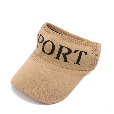 China Custom Best Price Sunvisor Anti Face Protection Golf Shorts Comfortable UV Visor Hat Custom Wear Hat For Women Men for sale