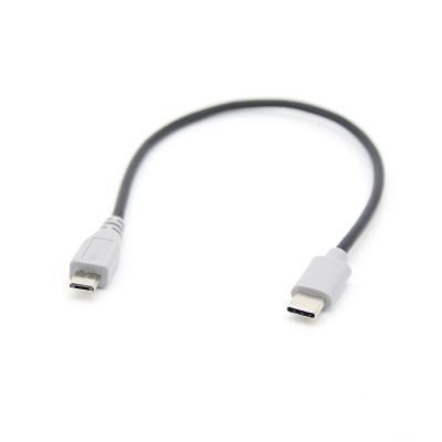 China Factory Wholesale MP3/MP4 Player USB C to Micro Type C Android Micro Data Cable USB3.1 Data Cable OTG Cable for sale