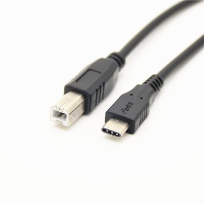 China Premium Mobile Phone Type-C to USB 3.1 BOM Printer Cable to Fit Computer Scanner Android Phone Left Data Cable for sale