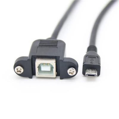 China Wholesale MP3/MP4 Player Micro Usb To Type B Printer Cable Android Mobile Phone Tablet Otg Data Transfer Printing Usb 2.0 Cable B for sale