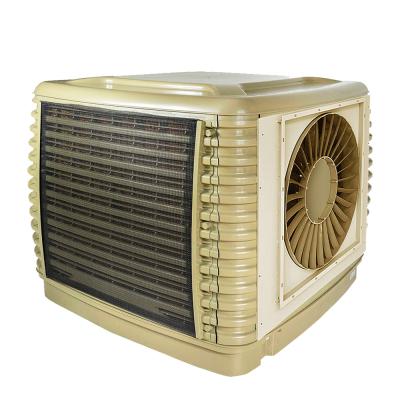 China High quality hotels up side down discharge 22000M3/H airflow industrial swamp water evaporative air cooler for sale