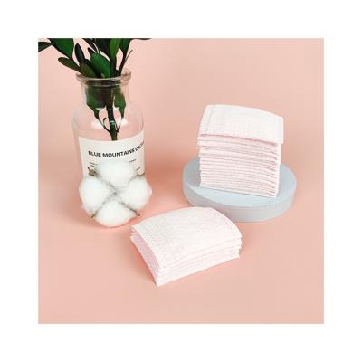 China Professional Manufacturer Ultra Soft Disposable Cotton Pads Absorbent And Makeup Soft Cotton Pad for sale