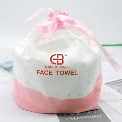 China Home Disposable Dry Wet Dry Passes 100% Cotton Face Cleansing Towel Cloth Low MOQ for sale