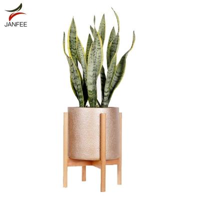 China 2020 Eco - Friendly Customized Wooden Bamboo Flower Plant Pot Holder for sale