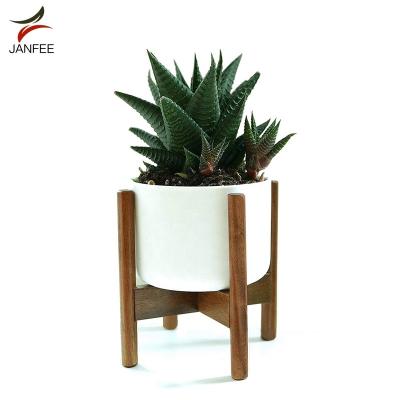 China New design high quality modern indoor eco - friendly woden plant pot holder for sale