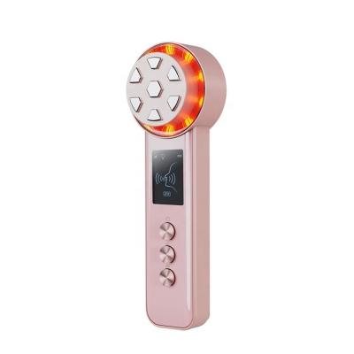 China Fashionable Portable Skin Care Beauty Device EMS/LED Light Face Lifting Massage Home Beauty Device for sale