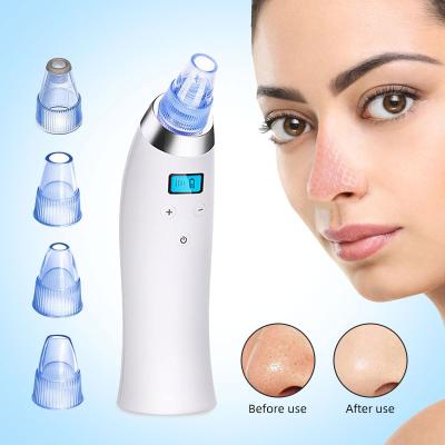 China Electronic Head Tool Facial Massage Extractor Acne Treatment Pore Remover Blackhead Suction Blackhead Removal Machine for sale