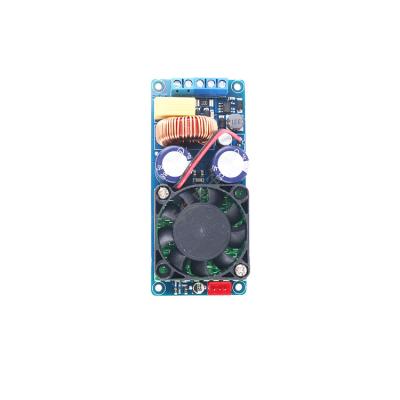 China Standard Mono Channel Digital Amplifier Class D HIFI Power Amp Board with FAN IRS2092S 500W for sale