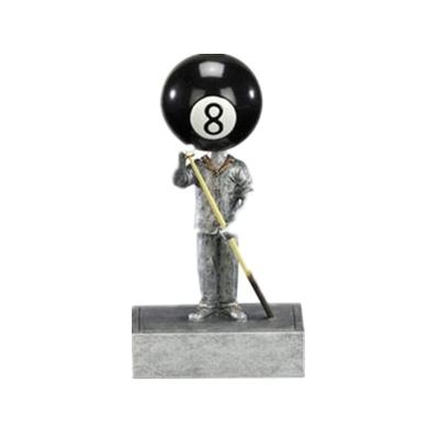 China Europe New Product Resin Billiard Trophies Awards for sale