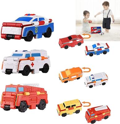 China Sale Toy Cars Diecast Model Best Promotional Alloy 2 in 1 Alloy Car Model Toy Sets New Ride on Car Children's Small Mini Model Vehicle toys for sale