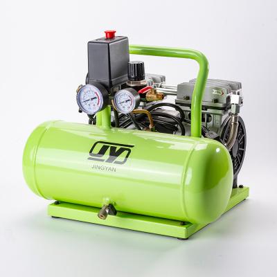 China 220-240V 4.6CFM 1.6gallon Portable Oil Free Small Compact Air Compressor for sale